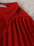 Plus Size  Cloak Sleeve Dress