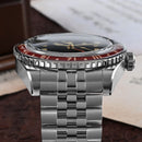 San Martin  40mm Vintage GMT Full Luminous Watch