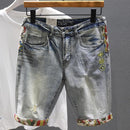 Stretch Casual  Jeans Shorts