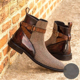 British Style Classic Buckle Boots