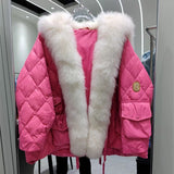 Fur Duck Down Jacket