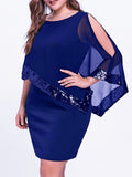 Plus Size Bag Hip Dress
