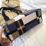 Casual Large Capacity  Pu Leather Handbag