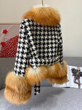 Short Fur Wool Jacket