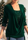 Shirring Loose Top
