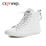 Leather Platform Sneakers