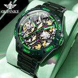 Skeleton Luminous 50M Waterproof Sapphire Watch