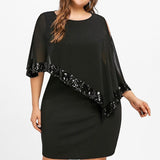 Plus Size Bag Hip Dress