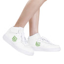 BS FLY9 White Unisex High Tops