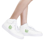 BS FLY9 White Unisex High Tops