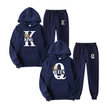 KING and Queen Tracksuit Set