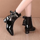 Butterfly knot thick heel boots - For you and all