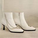 Chain leather boots - For you and all
