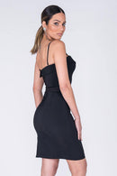 Spaghetti strap belt dress - For you and all