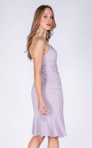 Thin straps  dress with belt - For you and all