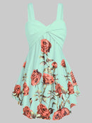 Plus Size 5XL Floral Print Tank Top - For you and all