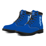 Blue WaterProof Leather Boots