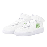 BS FLY9 White Unisex High Tops