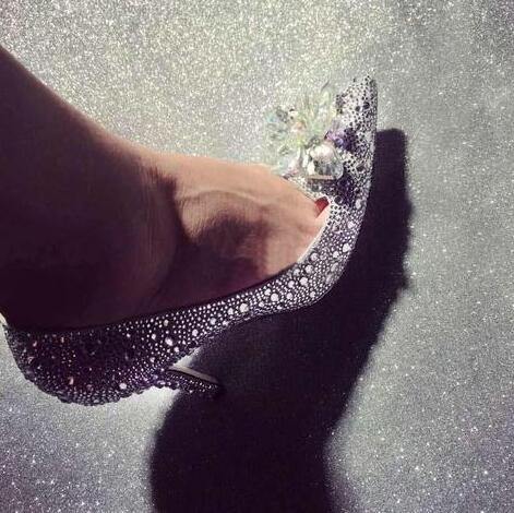 Cinderella crystal Heels - For you and all