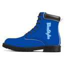 Blue WaterProof Leather Boots