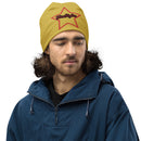 Old Gold Star Fit Beanie