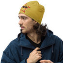 Old Gold Star Fit Beanie