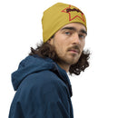 Old Gold Star Fit Beanie