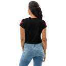 Black Star Bright Crop Tee
