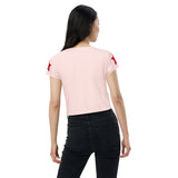 Light Pink Star Bright Crop Tee
