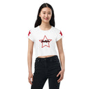 White Star Bright Crop Tee