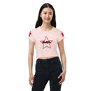 Light Pink Star Bright Crop Tee
