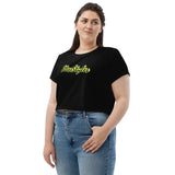 Black So sweet Crop Top shirt