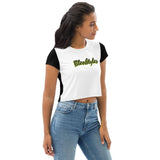 Black and White crop Top