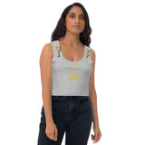 Silver Girl Buns crop Shirt Top