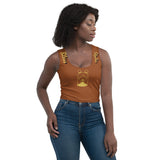Brown Girl Buns crop Top Shirt