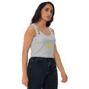 Silver Girl Buns crop Shirt Top