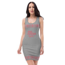 Noble grey and cabaret pink Queen dress