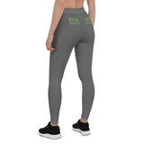 Zambesi grey stretch fitness Leggings