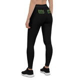 Black stretch fitness Leggings