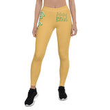 Harvest gold stretch fitness Leggings
