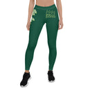 Racing green stretch fitness Leggings