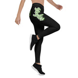 Black stretch fitness Leggings