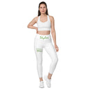 White Sport pockets Leggings