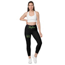Black sport pockets Leggings