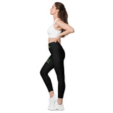 Black sport pockets Leggings