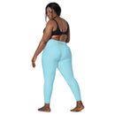Blizzard blue sport pockets Leggings