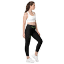 Black sport pockets Leggings