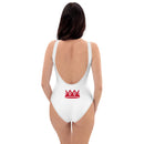 White one-piece Swimsuit