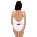 White one-piece Swimsuit