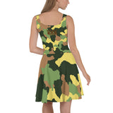 Camouflage casual dress